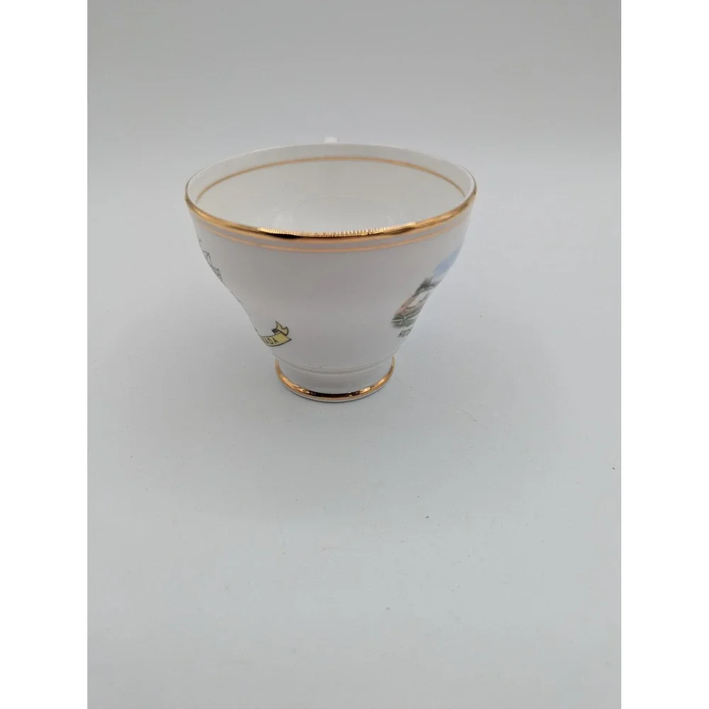 Royal Ascot Bone‎ China Barkerville BC Gold Rush Tea Cup Saucer Set England 152